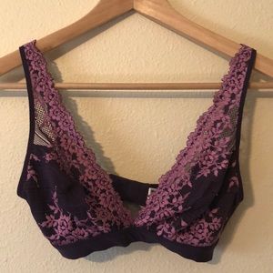 Deep Purple Lace Bralette